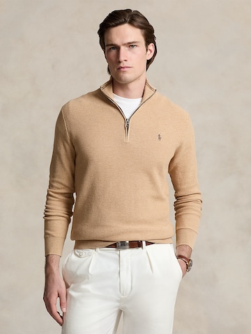 Polo Ralph Lauren Πουλόβερ σε μπεζ: μπροστά