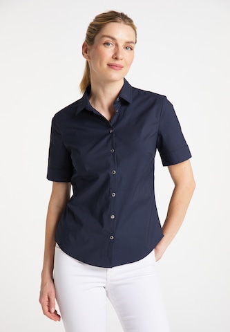 usha BLUE LABEL Blouse in Blauw: voorkant