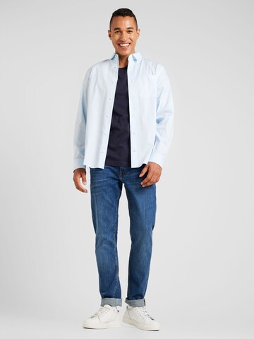Calvin Klein - Regular Fit Camisa em azul