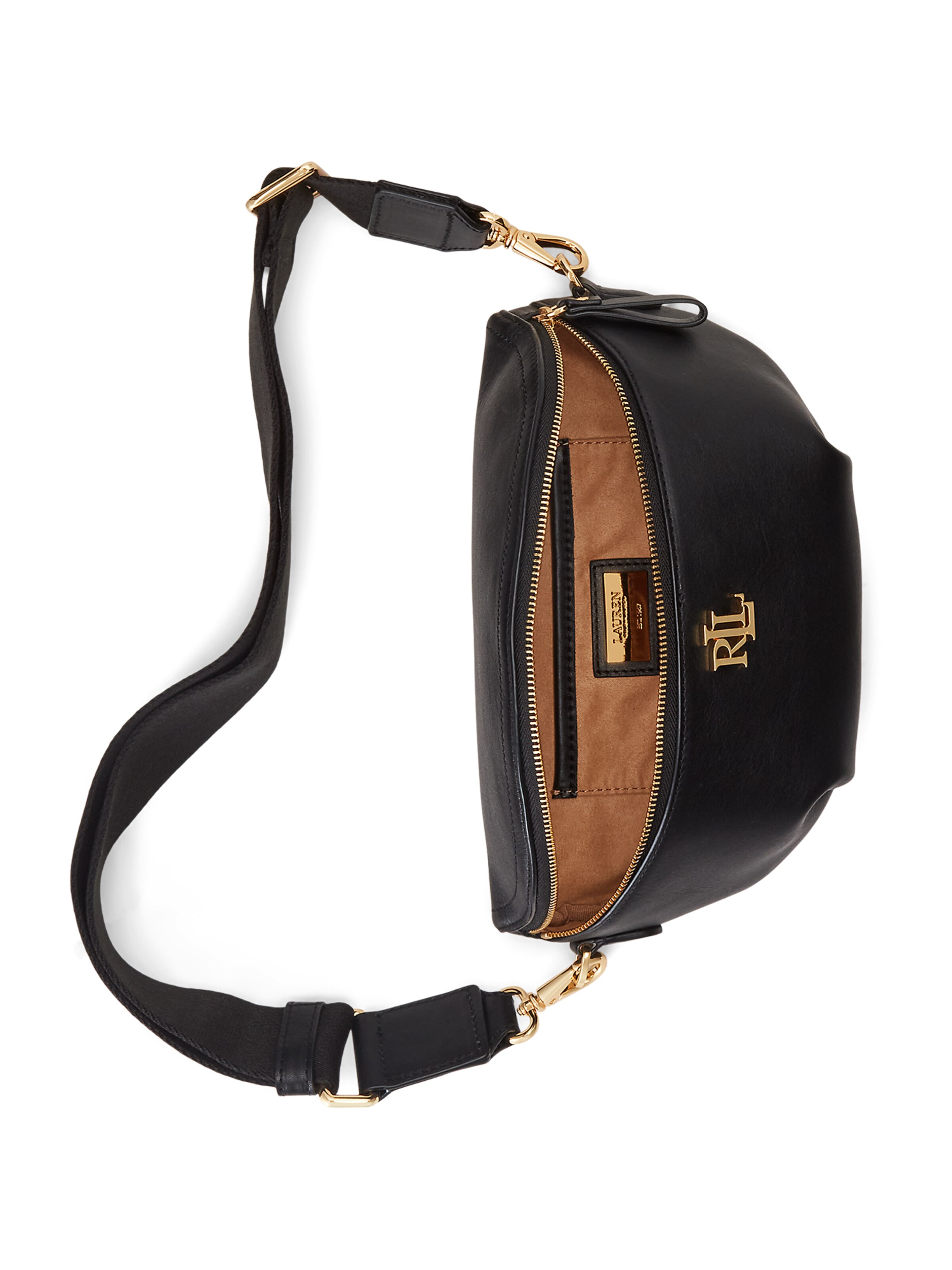 Lauren Ralph Lauren Поясная сумка 'MARCY' в Черный