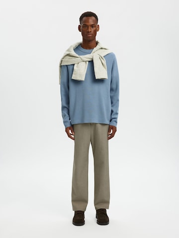 SELECTED Trui 'SLHTeller' in Blauw