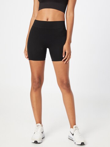 SAINT TROPEZ Skinny Housut 'Ninna' värissä musta: etupuoli