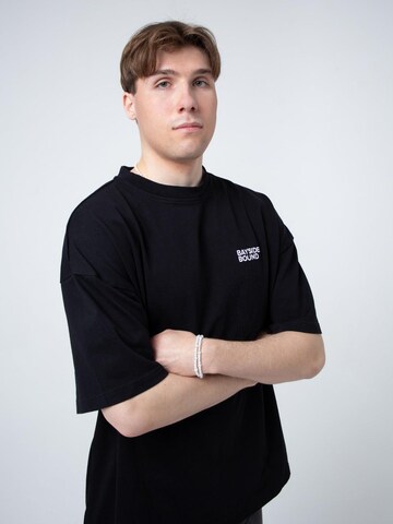 BAYSIDE BOUND Shirt 'THE 8K UNISEX OVERSIZE TEE' in Zwart