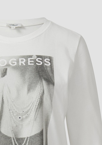 balta s.Oliver Marškinėliai