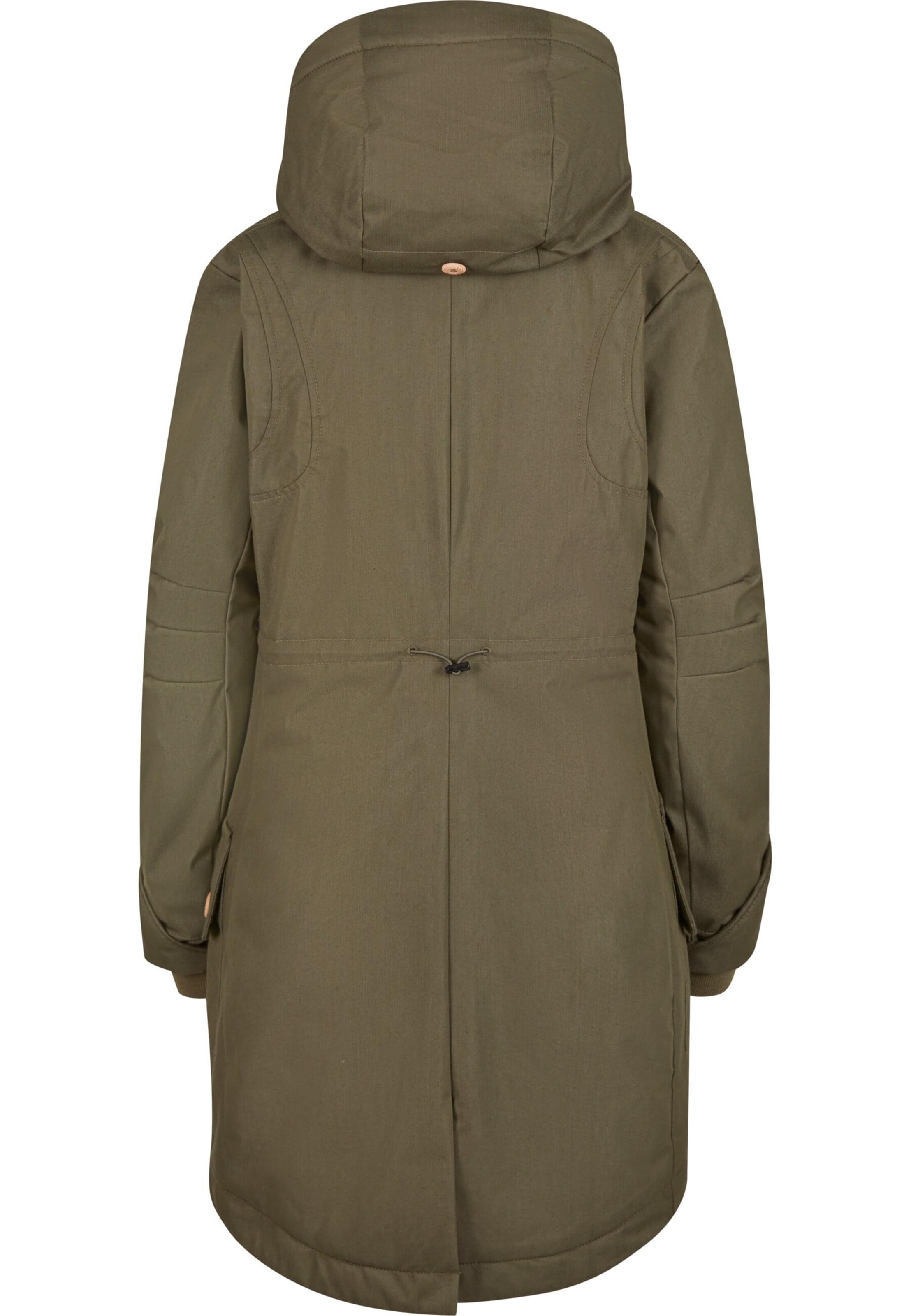 Brandit Between-Seasons Parka in Green