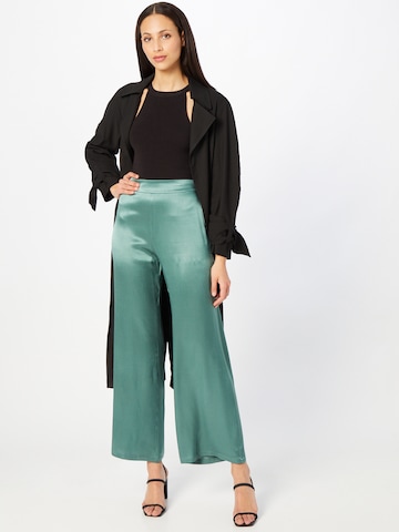 Wide Leg Pantalon 'CIERZO' Designers Society en vert