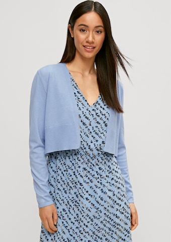 COMMA Knit Cardigan in Blue: front