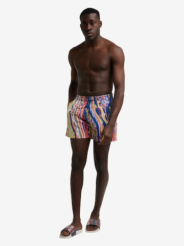 Shorts de bain 'De Cicco' Carlo Colucci en mélange de couleurs