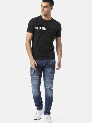 CIPO & BAXX Shirt 'CT805' in Black