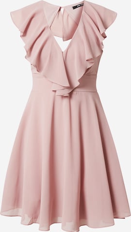 TFNC Cocktail Dress in Pink: front