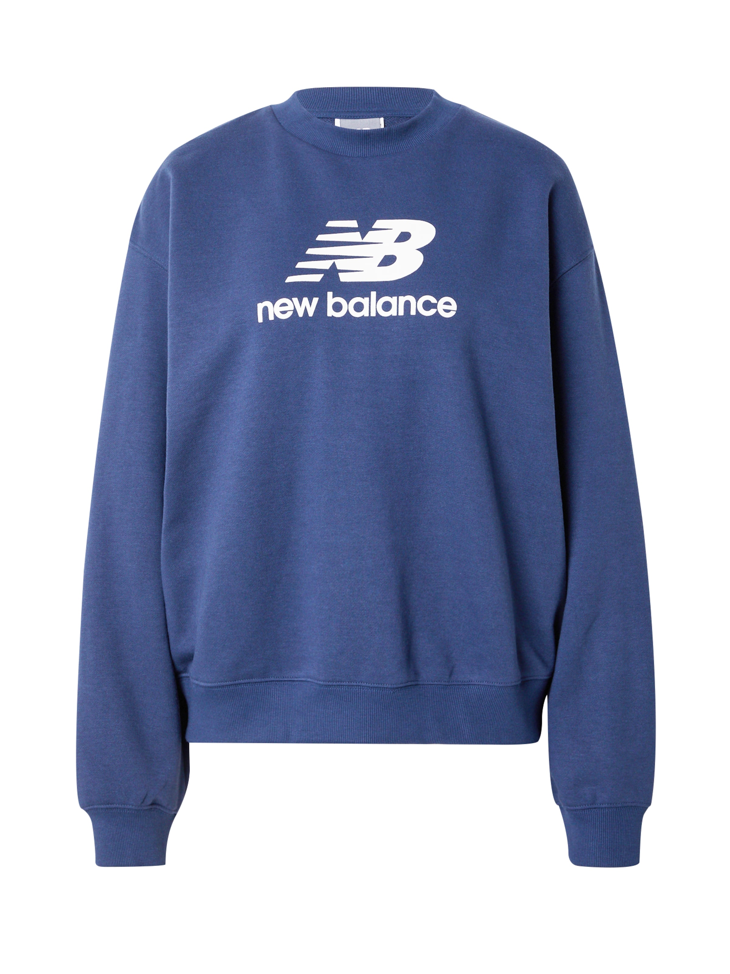 new balance Sweatshirt 'Essentials' in Blau: Vorderseite
