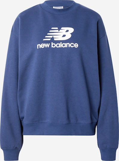 new balance Sweatshirt 'Essentials' i marin / hvid, Produktvisning