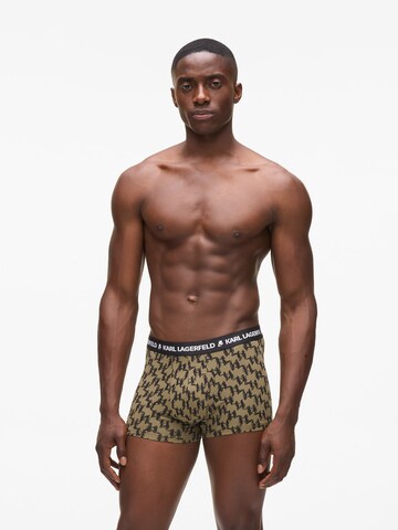 Boxers Karl Lagerfeld en vert : devant