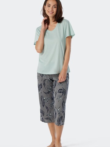 SCHIESSER Pajama in Grey: front