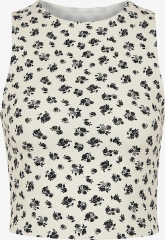 Alexa Dash Top in Wit: voorkant