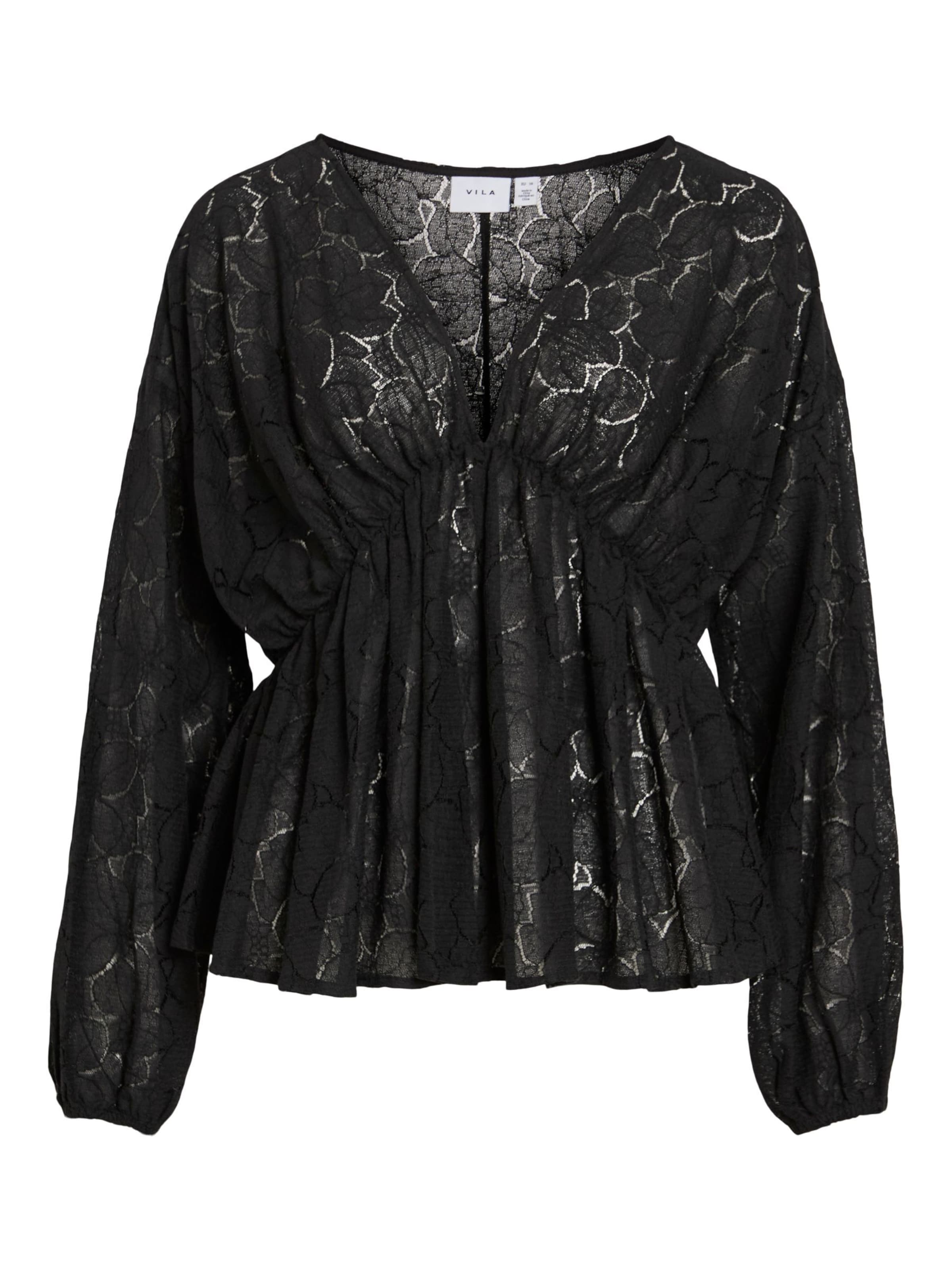 VILA Blusa 'VISeba' en negro, Vista del producto