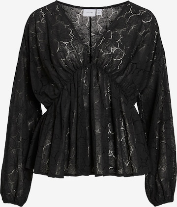 VILA Blouse 'VISeba' in Zwart: voorkant