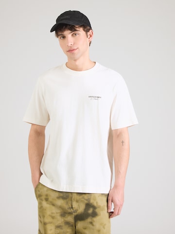 Abercrombie & Fitch Majica 'CITIES' | bela barva