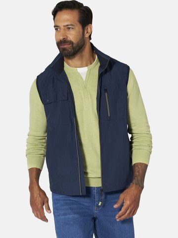 Jan Vanderstorm Vest 'Tjorm' in Blue