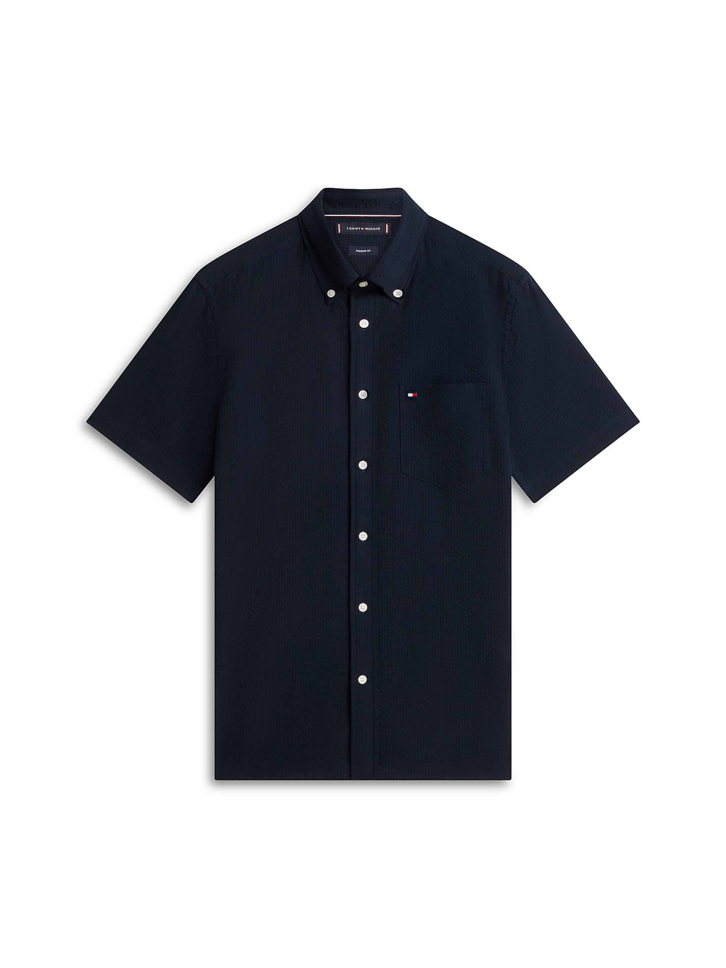 TOMMY HILFIGER Regular fit Button Up Shirt in Blue: front