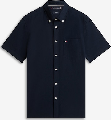 Coupe regular Chemise TOMMY HILFIGER en bleu : devant