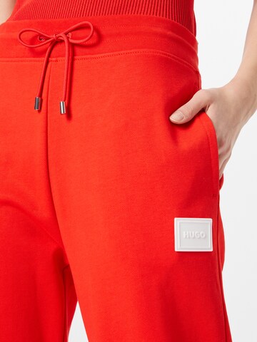 HUGO Tapered Hose 'Dachibi' in Rot