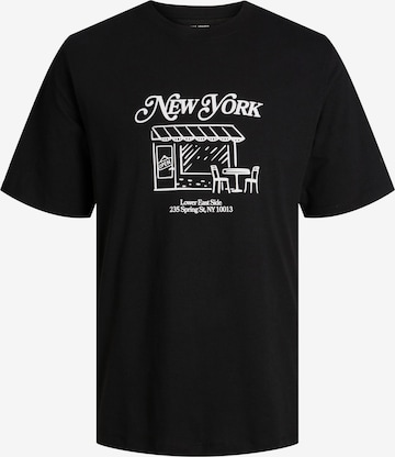 JACK & JONES Shirt 'REDHOOK' in Zwart: voorkant