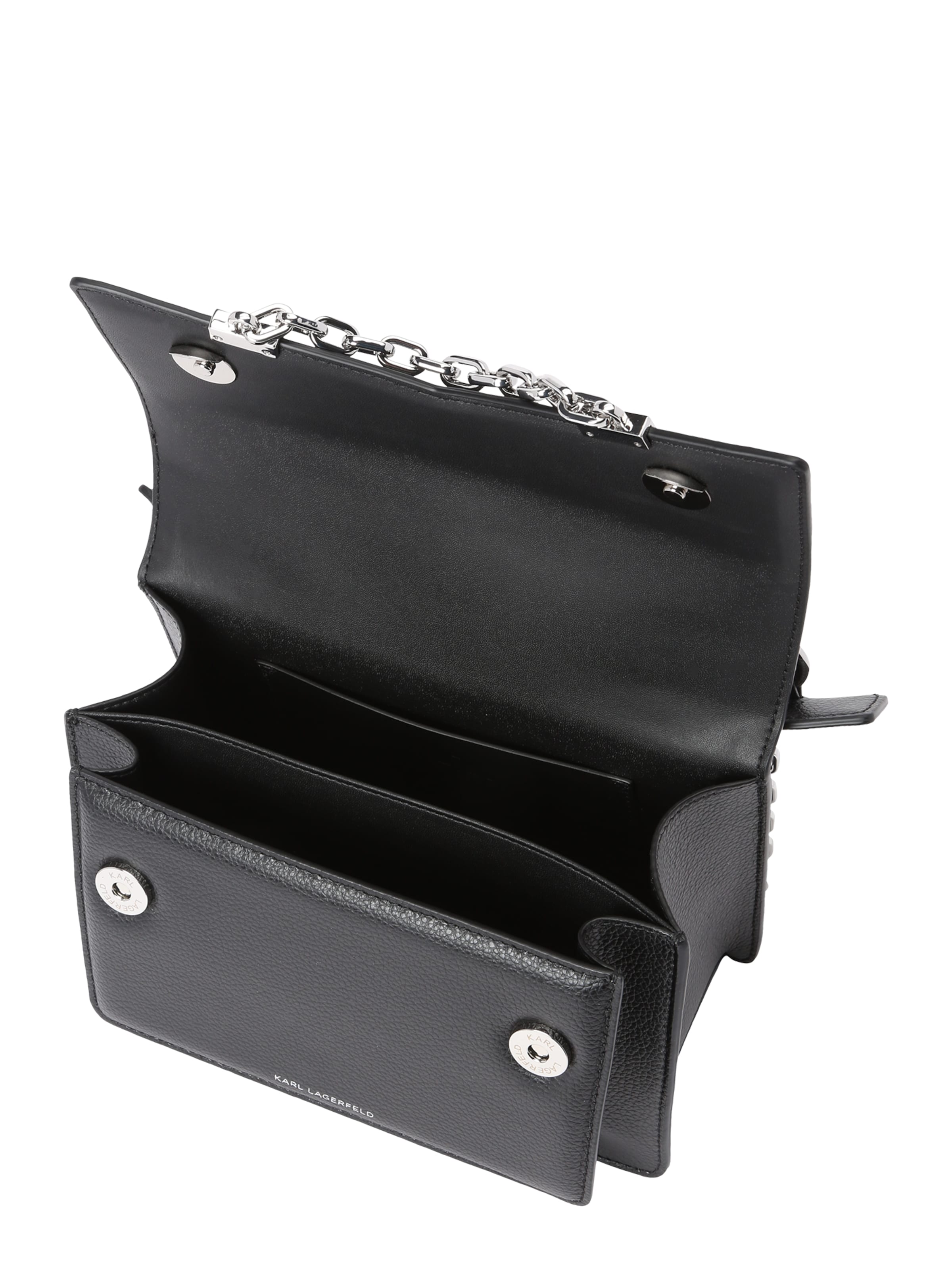 Karl Lagerfeld Torba za čez ramo 'Seven' | črna barva