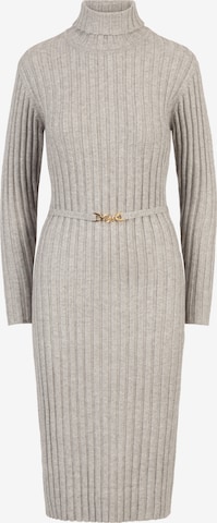 APART Knitted dress in Grey: front