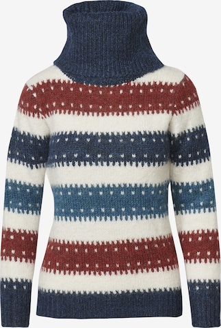 Pull-over KOROSHI en bleu : devant