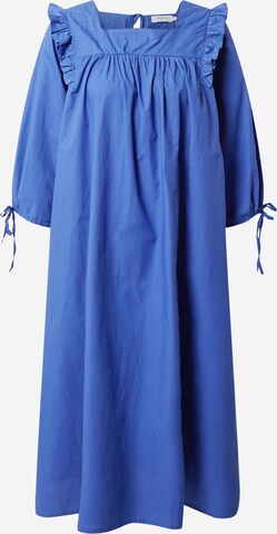 Robe 'Dalena Haddis' MSCH COPENHAGEN en bleu : devant