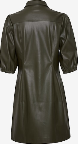 Robe-chemise 'AZAVI' ICHI en vert