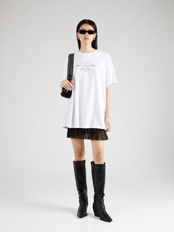 PIECES T-Shirt 'PCKITTY' in Weiß