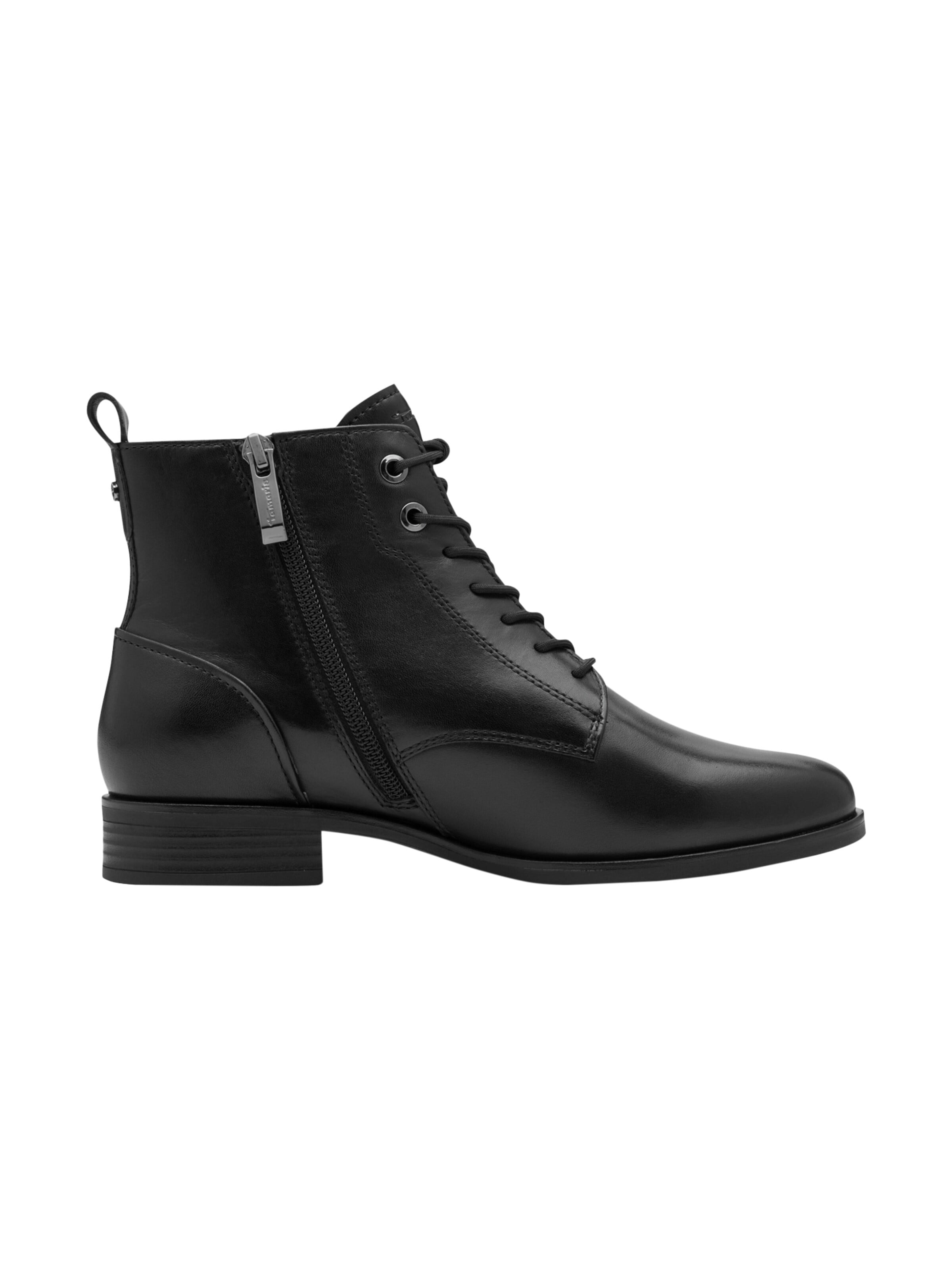 Tamaris - Botas de tobillo 'Lederstiefeletten' en negro