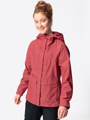 VAUDE Outdoorjas 'Comyou Pro' in Rood: voorkant