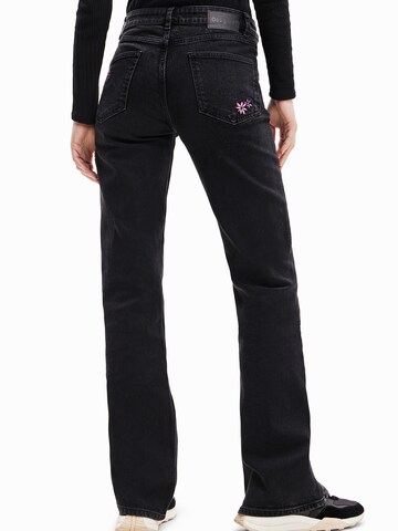 Desigual Bootcut Jeans 'VIDIN' in Zwart