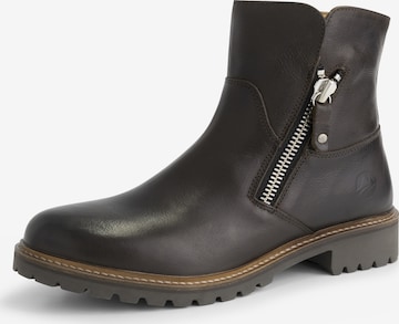 Bottines Travelin en marron : devant