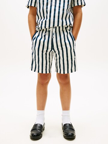 TOMMY HILFIGER Loosefit Broek in Blauw