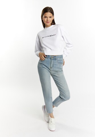 MYMO Sweatshirt 'Keepsudry' in White