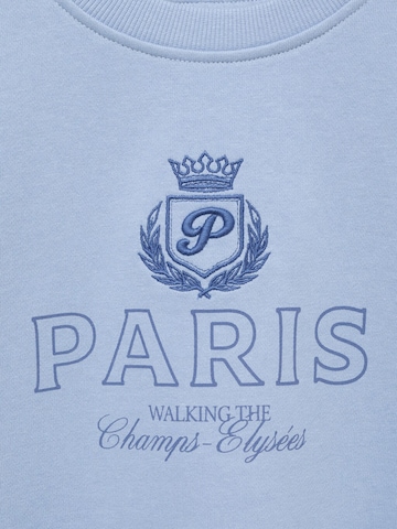 MANGO KIDS Sweatshirt 'PARIS' i blå