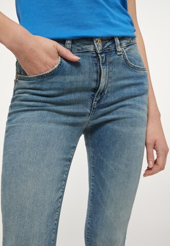 MUSTANG Skinny Jeans '  Shelby  ' in Blau