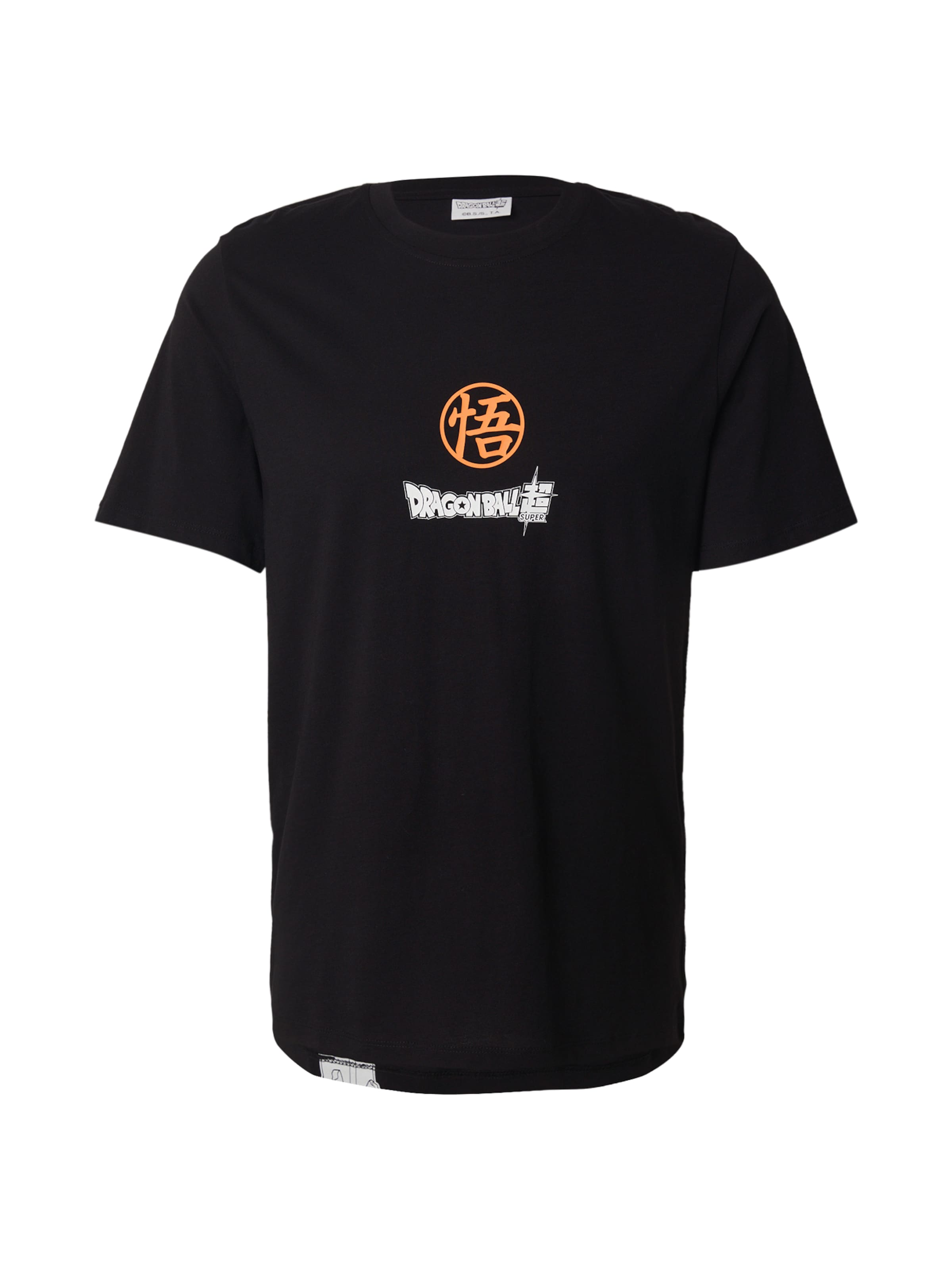 JACK & JONES Shirt 'JORDRAGON' in Orange / Black / White, Item view