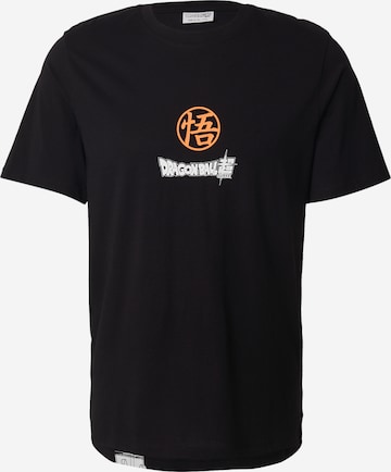 T-Shirt 'JORDRAGON' JACK & JONES en noir : devant