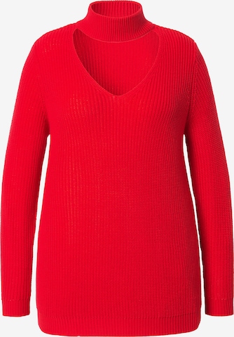 MIAMODA Sweater in Red: front