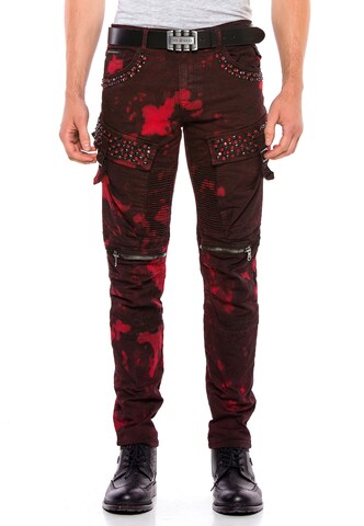 CIPO & BAXX Regular Cargojeans in Mischfarben: Vorderseite