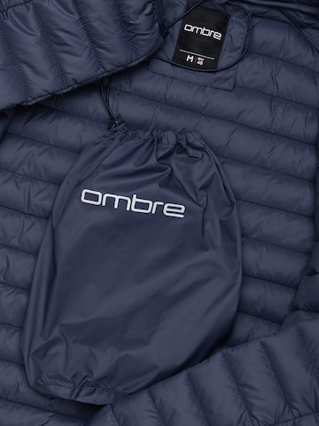 Ombre Winter jacket in Blue