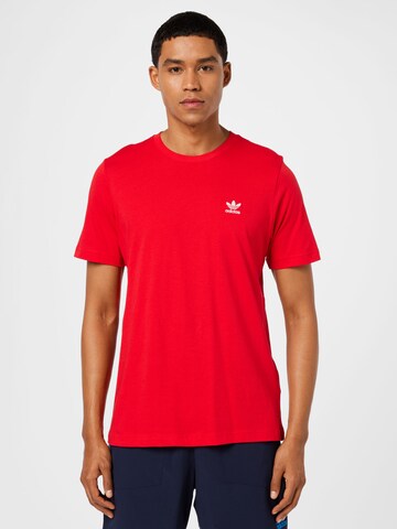 ADIDAS ORIGINALS Shirt in Red: front