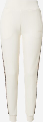 Pantalon de sport 'BRITNEY' GUESS en blanc : devant