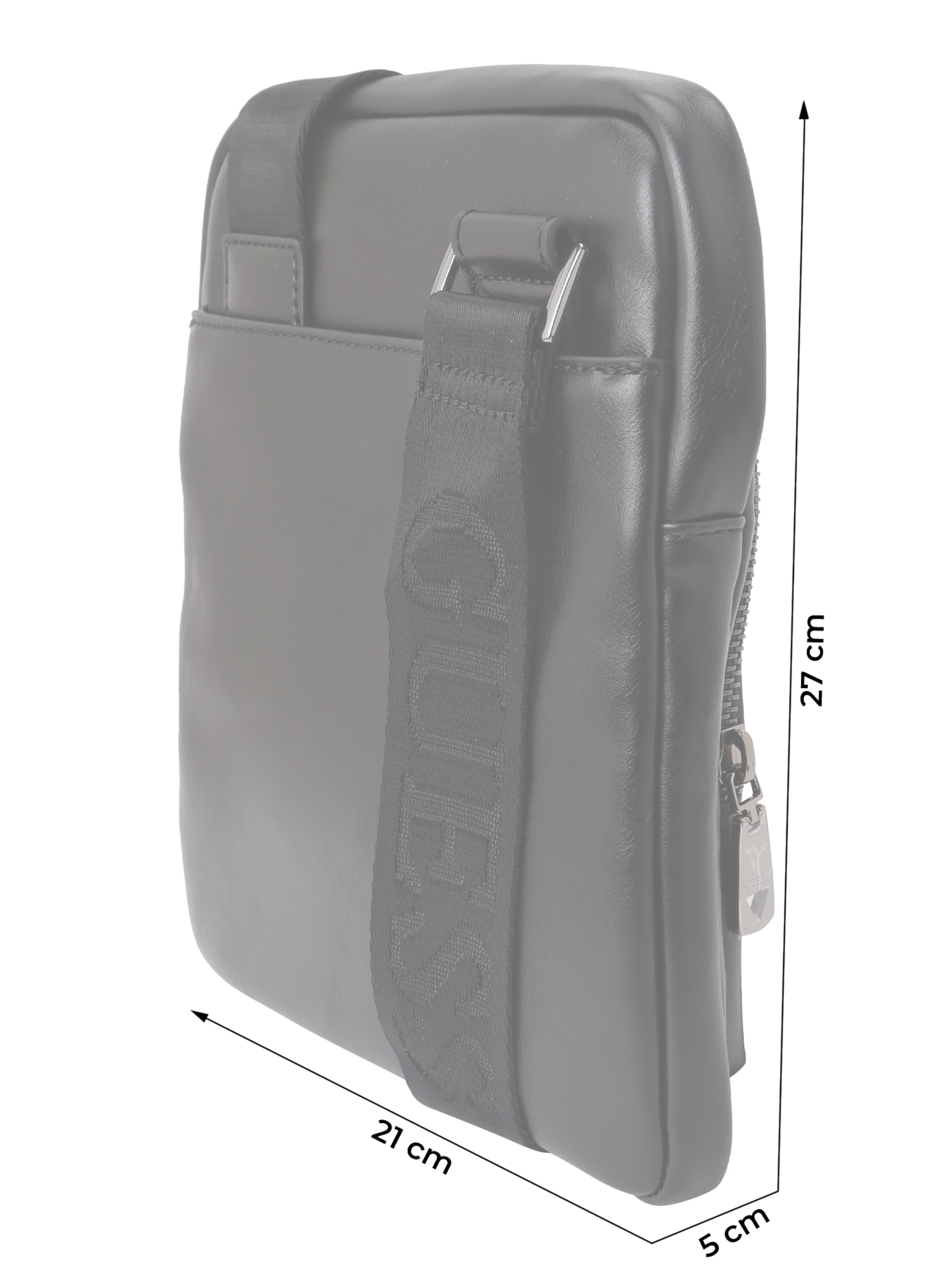 Sac à bandoulière 'BOSTON CROSSBODY FLAT' GUESS en noir