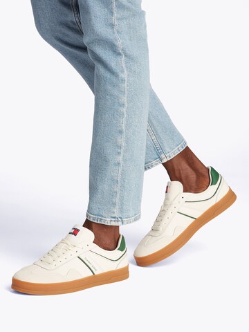 Tommy Jeans Trampki niskie 'THE GREENWICH' w kolorze beżowy